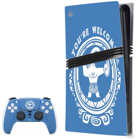 Disney Princess Moana Youre Welcome PS5 Pro Bundle Skin